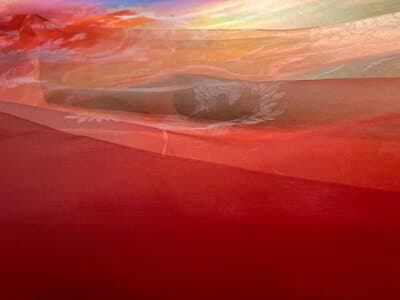 河村尚江染色展 -光彩-